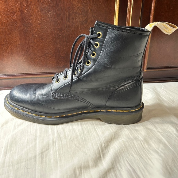 Mens Dr Martens Vegan 14045 Felix Lace up Mens 10 Wmns 11Eye Ankle Boots Classic - Picture 4 of 7